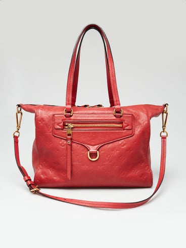 Used Handbags Louis Vuitton Orient Monogram Empreinte Leather Lumineuse PM Bag