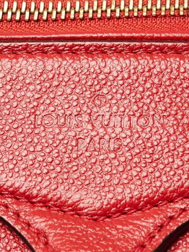 Used Handbags Louis Vuitton Orient Monogram Empreinte Leather Lumineuse PM Bag