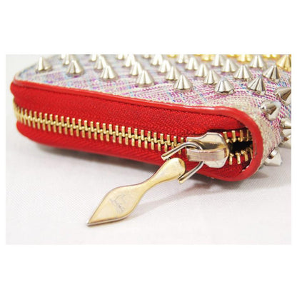 Used CHRISTIAN LOUBOUTIN
Panettone unicorn suede spikes wallet