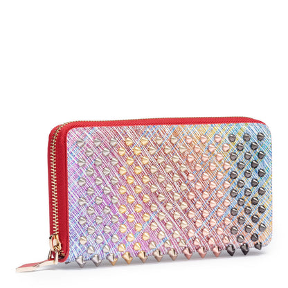 Used CHRISTIAN LOUBOUTIN
Panettone unicorn suede spikes wallet