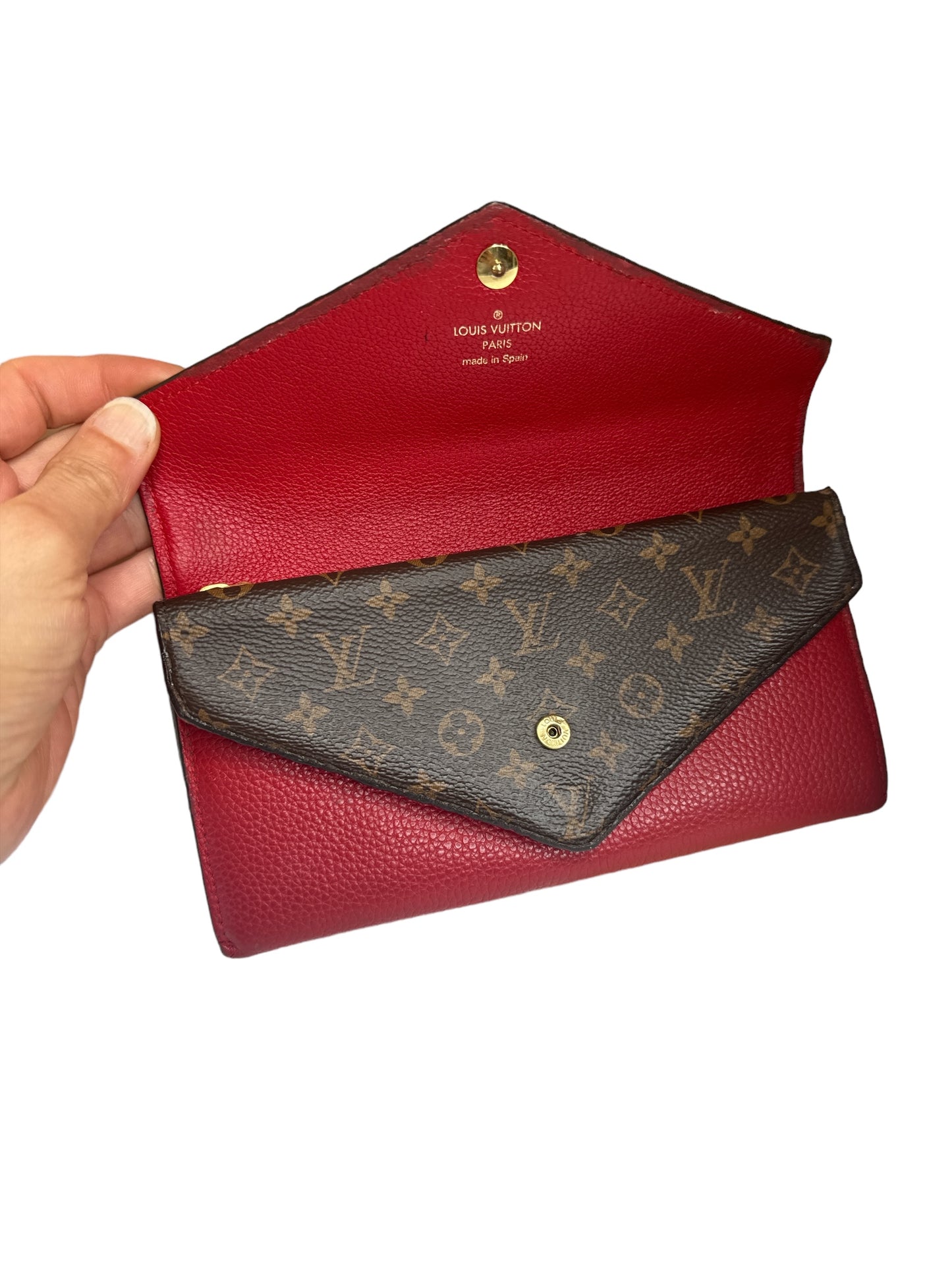 Used Louis Vuitton Double V Long Wallet is guaranteed