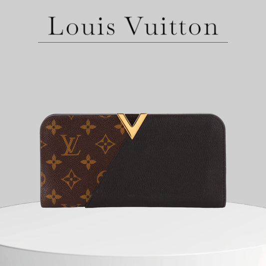 Pre-owned LOUIS VUITTON KIMONO WALLET CANVAS