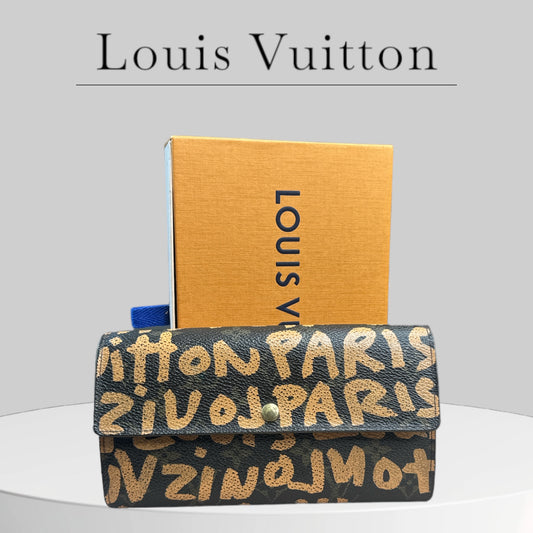 Used LOUIS VUITTON - STEPHEN SPROUSE X LOUIS VUITTON GRAFFITI WALLET