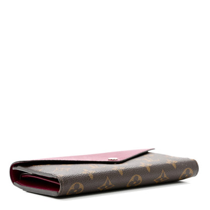 Used LOUIS VUITTON 
Monogram Epi Marie-Lou Long Wallet Fuchsia