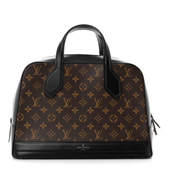 Used LOUIS VUITTON 
Monogram Dora MM Black