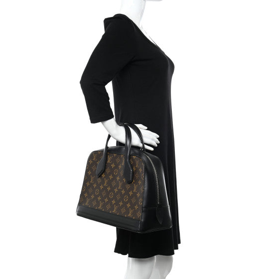 Used LOUIS VUITTON 
Monogram Dora MM Black