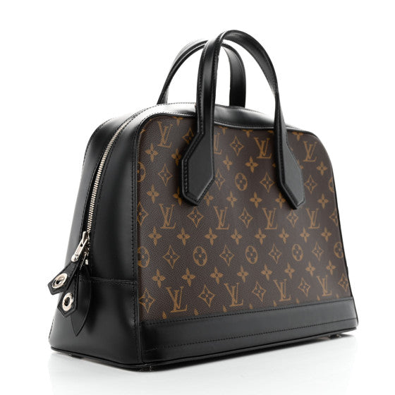 Used LOUIS VUITTON 
Monogram Dora MM Black