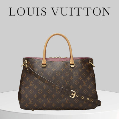 Pre-owned Louis Vuitton
Pre-Loved Red Monogram Canvas Pallas, Burgundy