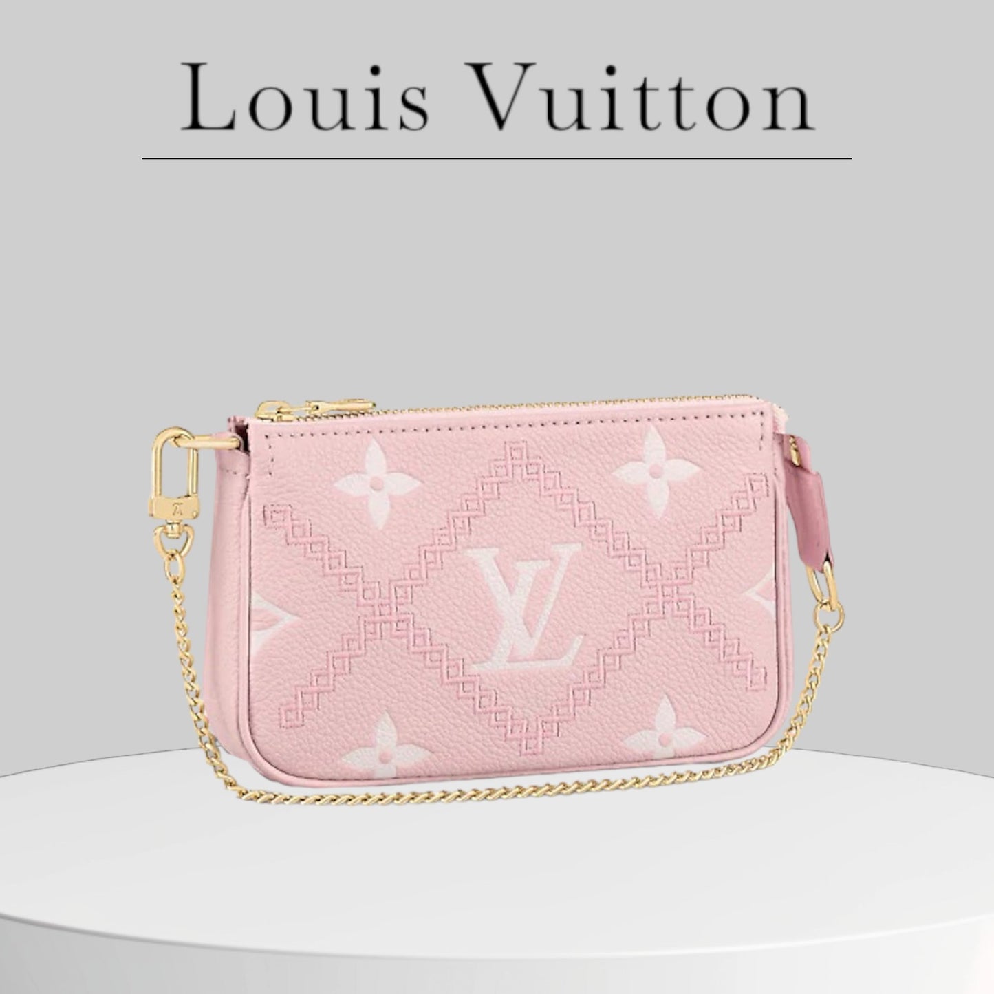 Pre -loved Louis Vuitton Mini Pochette Accessoires
Pink